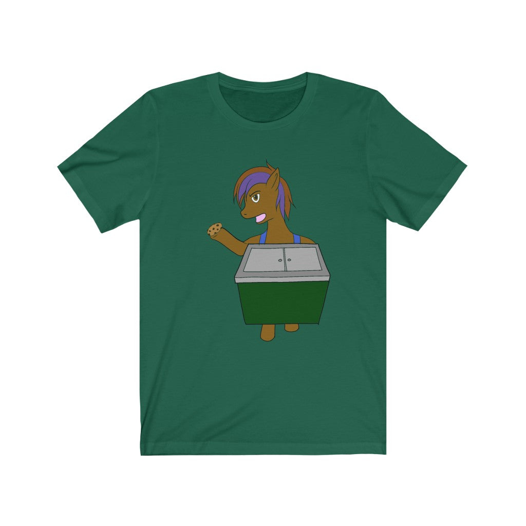 Cookie Vendor Unisex Jersey Short Sleeve Tee - WolfDuckStudiosMerch