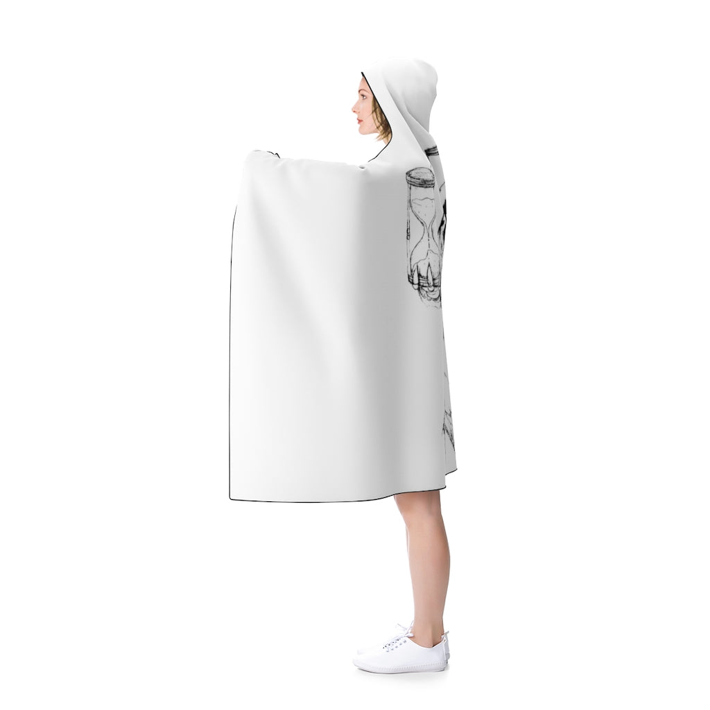 The Reaper Has come for Thee  Hooded Blanket - WolfDuckStudiosMerch