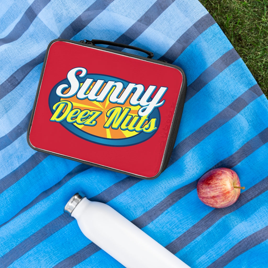 Sunny Deez Nuts Lunch Box - WolfDuckStudiosMerch