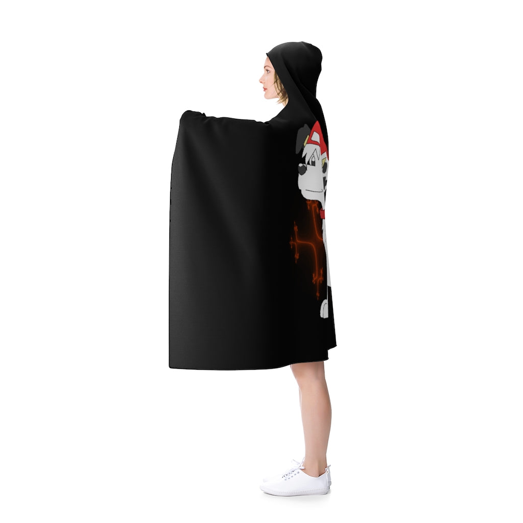 Puppy D. Hooded Blanket - WolfDuckStudiosMerch
