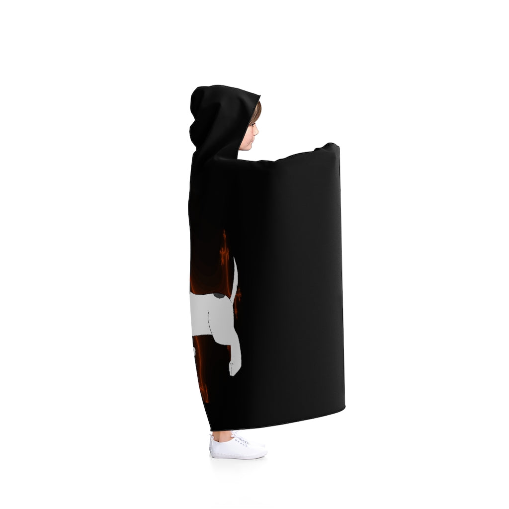 Puppy D. Hooded Blanket - WolfDuckStudiosMerch