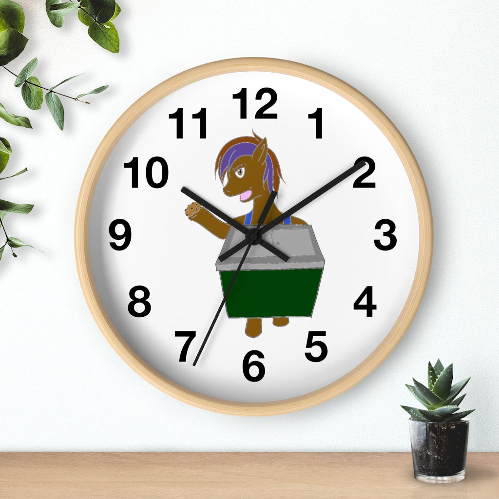 Cookie Vendor Wall clock - WolfDuckStudiosMerch