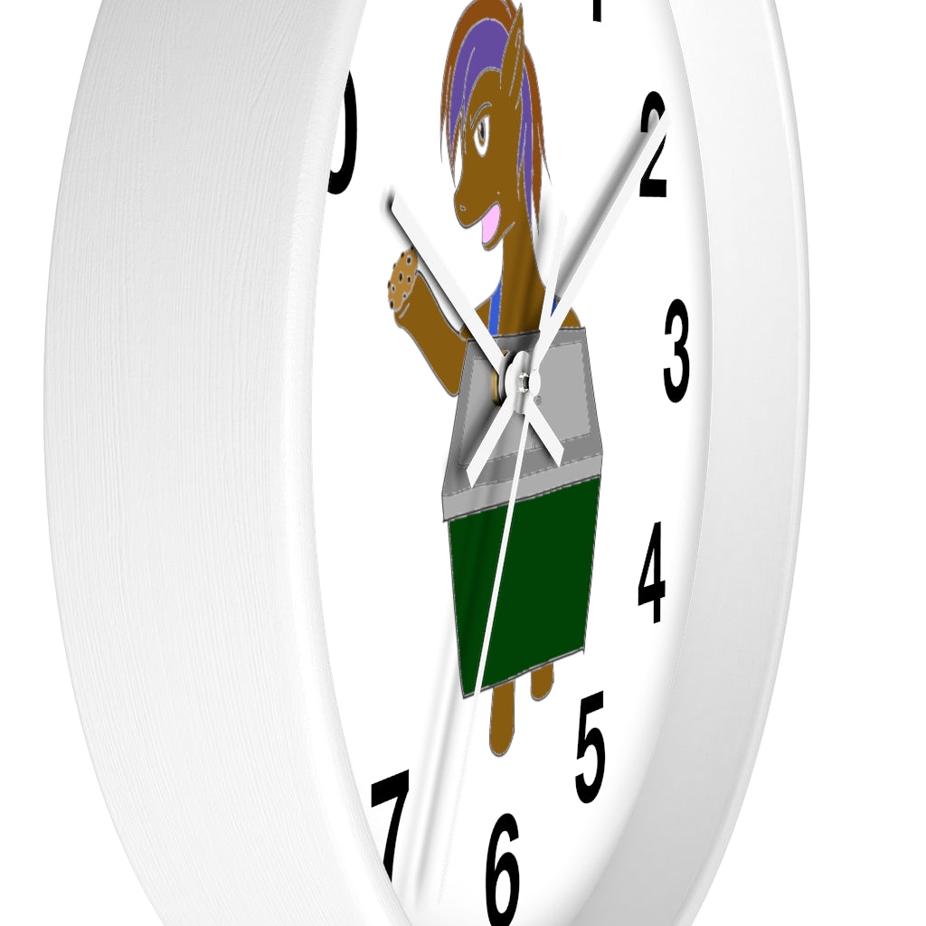 Cookie Vendor Wall clock - WolfDuckStudiosMerch