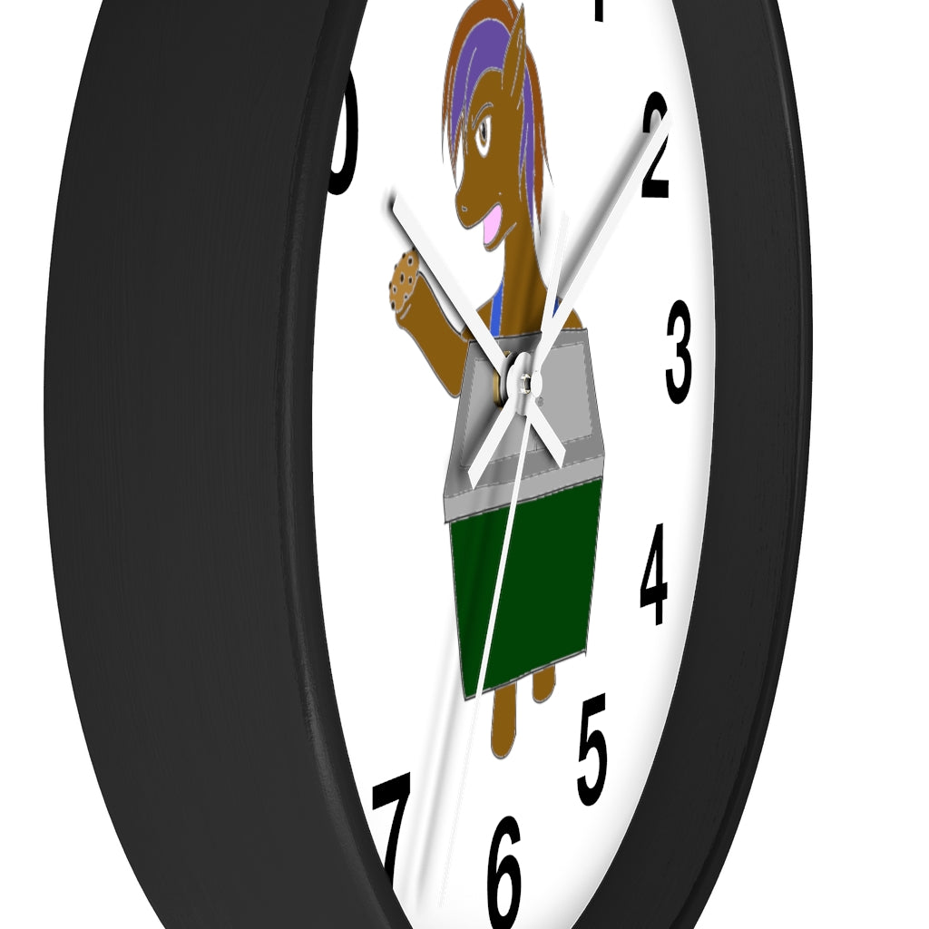 Cookie Vendor Wall clock - WolfDuckStudiosMerch