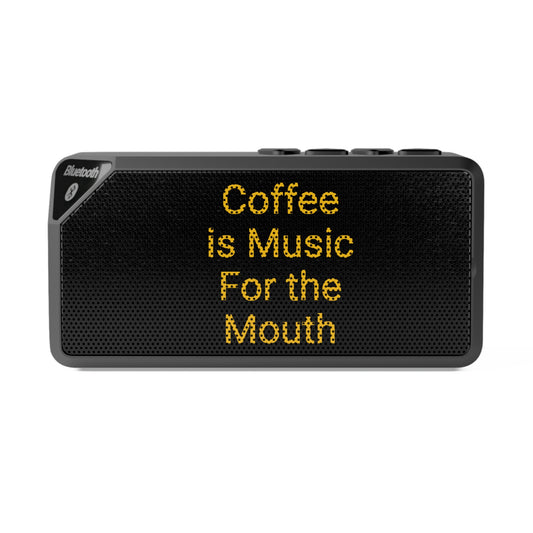 Coffee is Music Jabba Bluetooth Speaker
