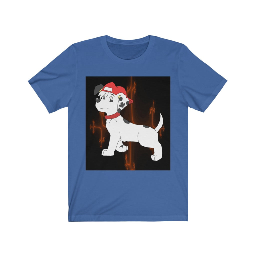 Puppy D. Unisex Jersey Short Sleeve Tee - WolfDuckStudiosMerch