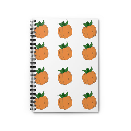 Pumpkin notebook - WolfDuckStudiosMerch