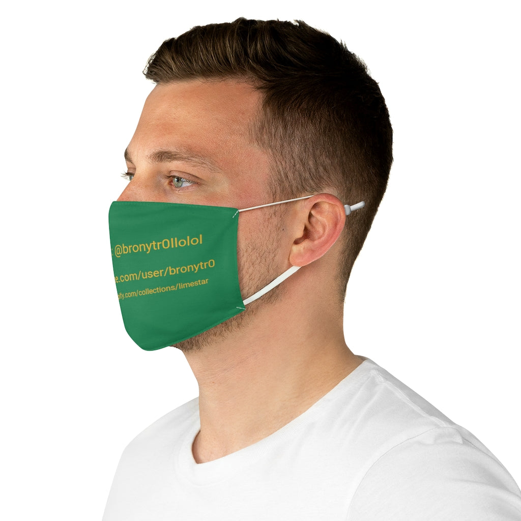 Business  Face Mask Limestar - WolfDuckStudiosMerch