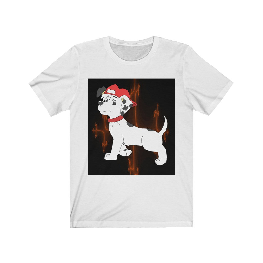 Puppy D. Unisex Jersey Short Sleeve Tee - WolfDuckStudiosMerch