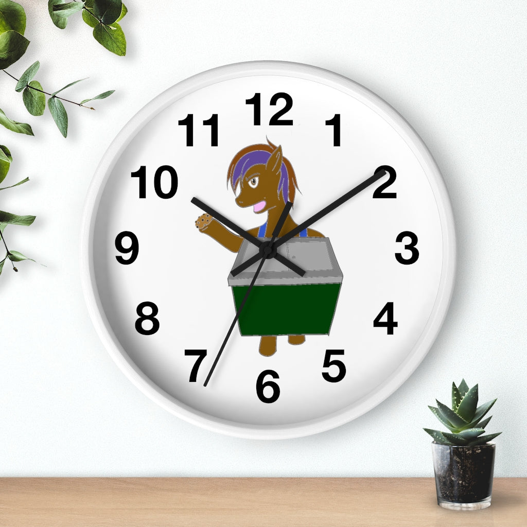 Cookie Vendor Wall clock - WolfDuckStudiosMerch