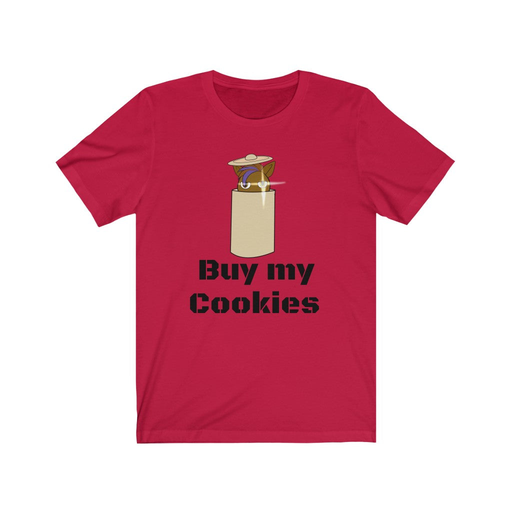 Buy my Cookies Unisex Jersey Short Sleeve Tee - WolfDuckStudiosMerch