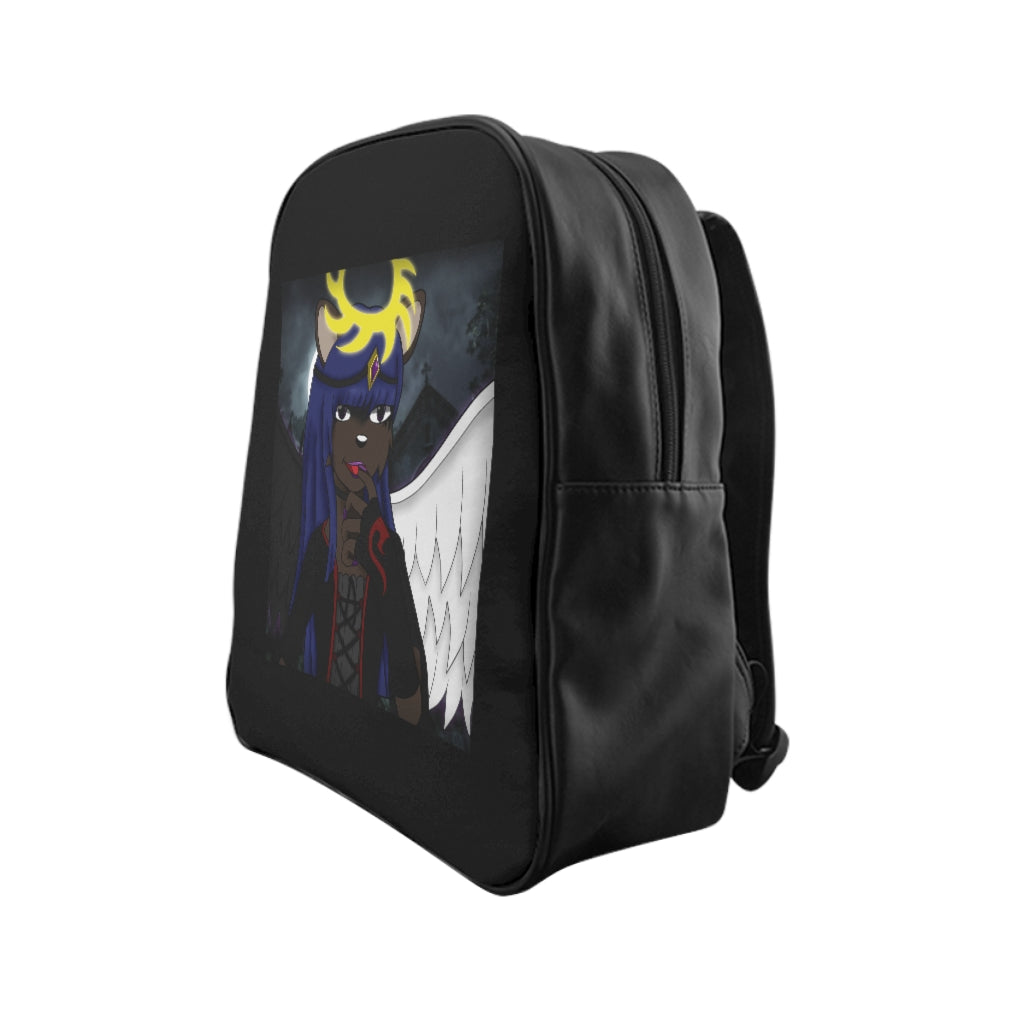 Nydia School Backpack - WolfDuckStudiosMerch