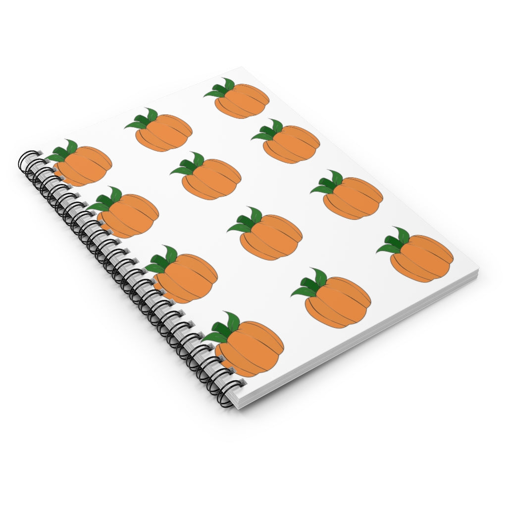 Pumpkin notebook - WolfDuckStudiosMerch