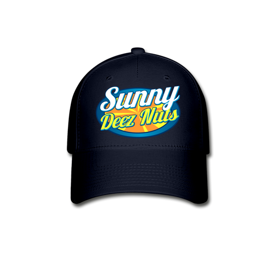 Sunny Deez Nuts Baseball Cap - WolfDuckStudiosMerch